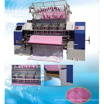 High Speed Shuttle Lock Stitch Multi Needle Quilt Making Machine, Bedding Production Machinery, Quilt Manufacturing Factory